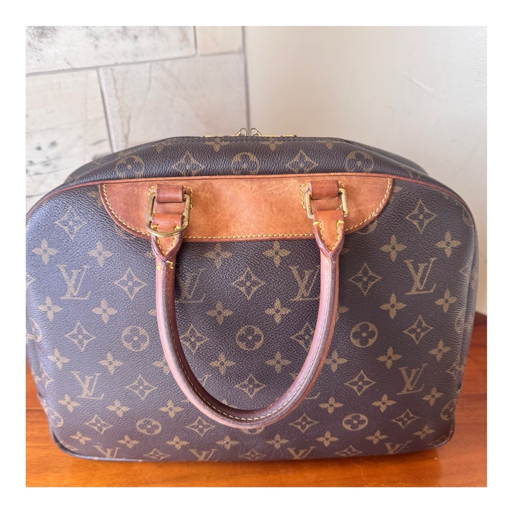 💙❤️SOLD❤️💙LOUIS VUITTON DEAUVILLE SATCHEL HANDBAG - Picture 4 of 16